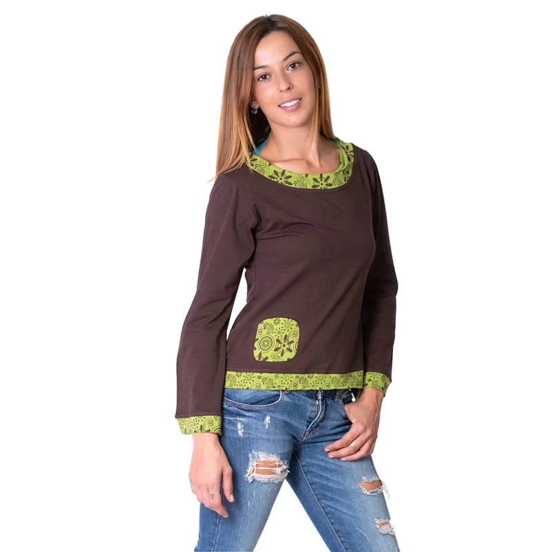 Camiseta hippie chic TPNE1910 Camiseta hippie chic TPNE1910