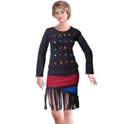 Falda Polar Boho SKNE1909