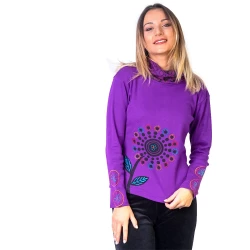 Camiseta flor TPNE1916