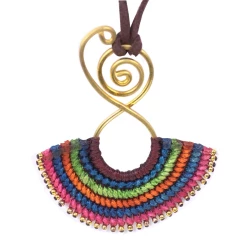 Collar etnico macrame CL165IN