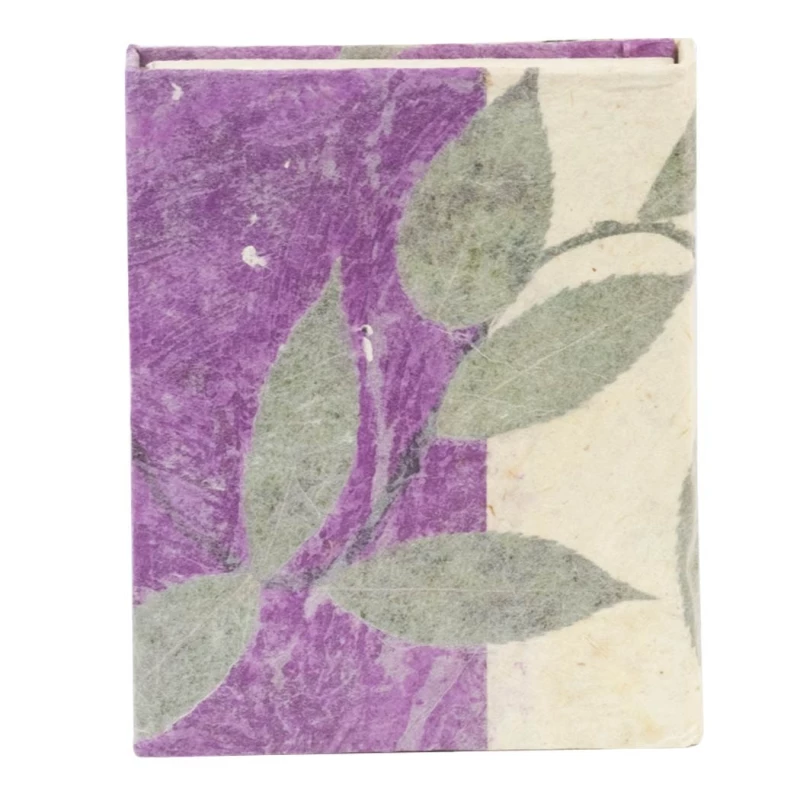 Libreta artesanal flores NB50NE