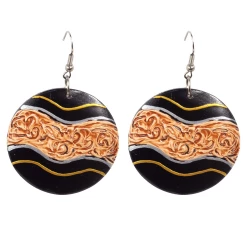 Pendientes redondos hippies PE658BA