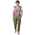 Pantalon hippie hombre liso TRM2005