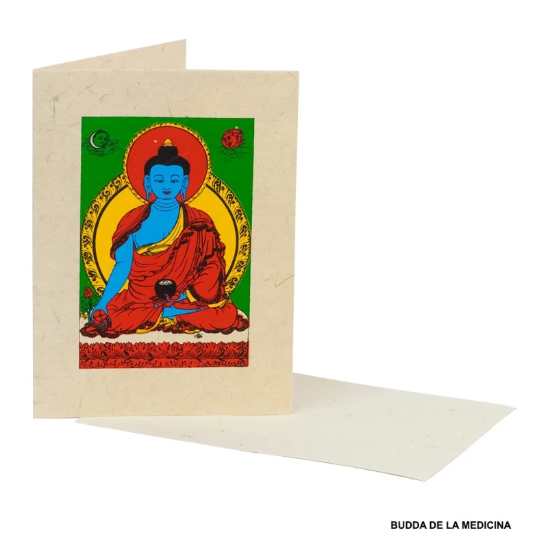 Tarjeta postal budista TJ05NE