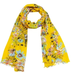 Pañuelo flores japonesas