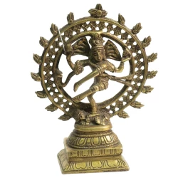 Figura Natraj de bronce