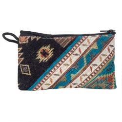 Monedero alargado etnico