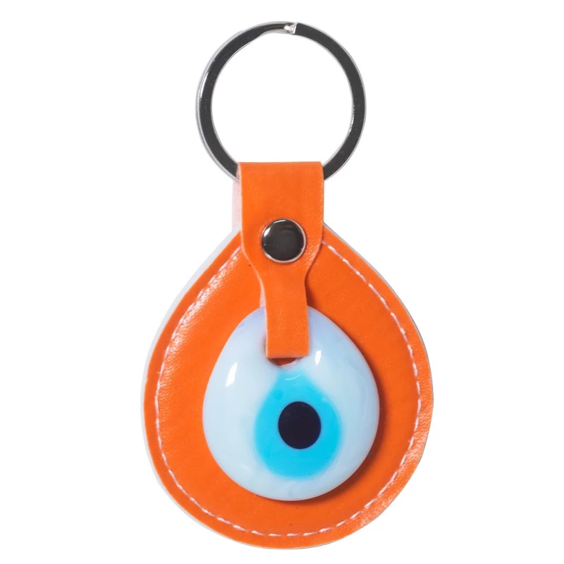 LLavero piel ojo turco