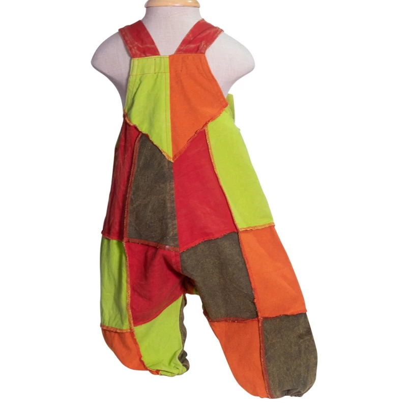 Pantalon afgano patchwork infantil