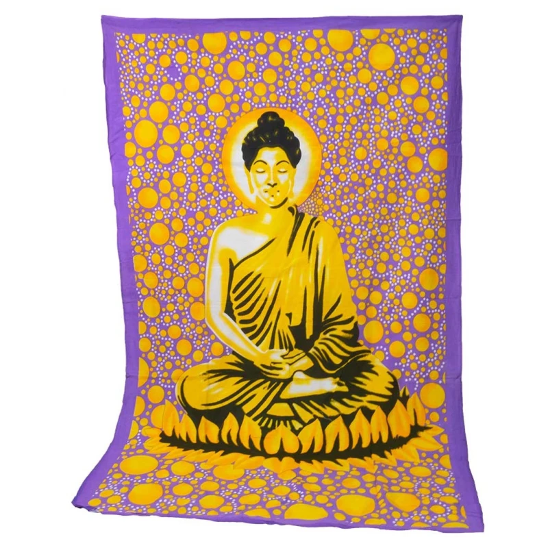 Colcha Buddha meditacion BSC33