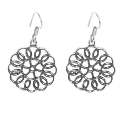 Pendiente redondo mandala PE768IN