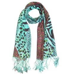 Pashmina animal print SCF213