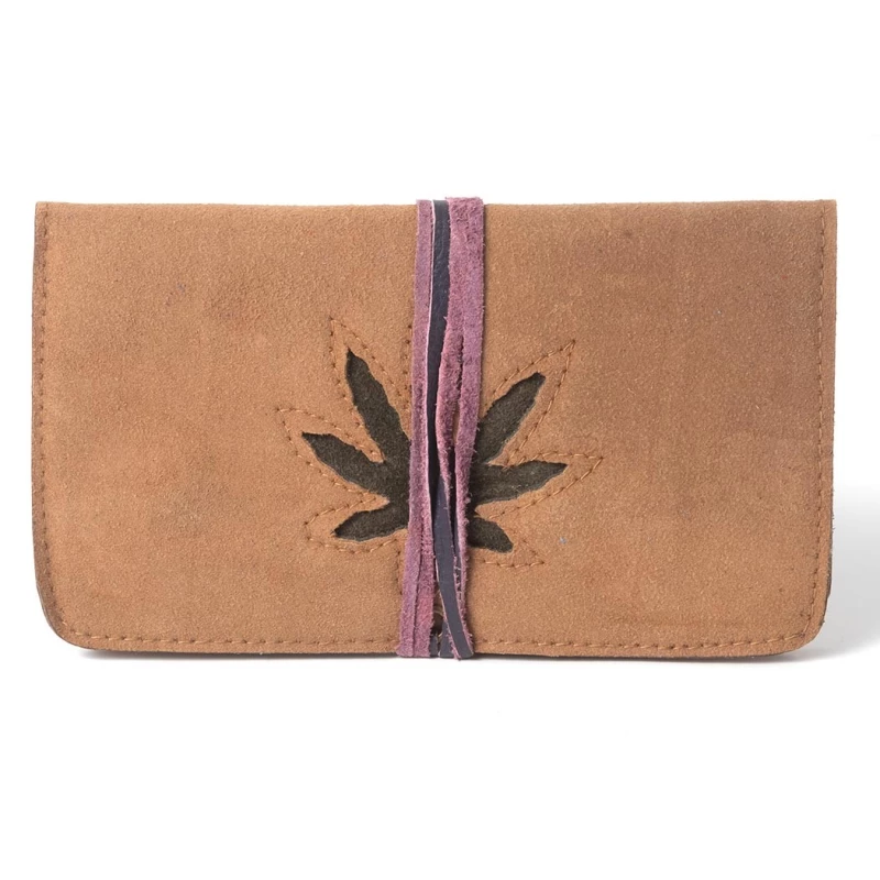 Portatabaco piel hippie  PT012