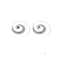 Pendientes Espiral con Piedras PE815IN