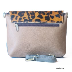 BOLSO DE PIEL MUJER ANIMAL PRINT BG437