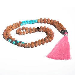 Collar tipo  mala artesanal CL195BA