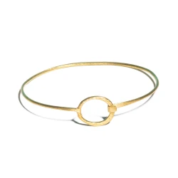 Pulsera metalica de latón sencilla PU225IN