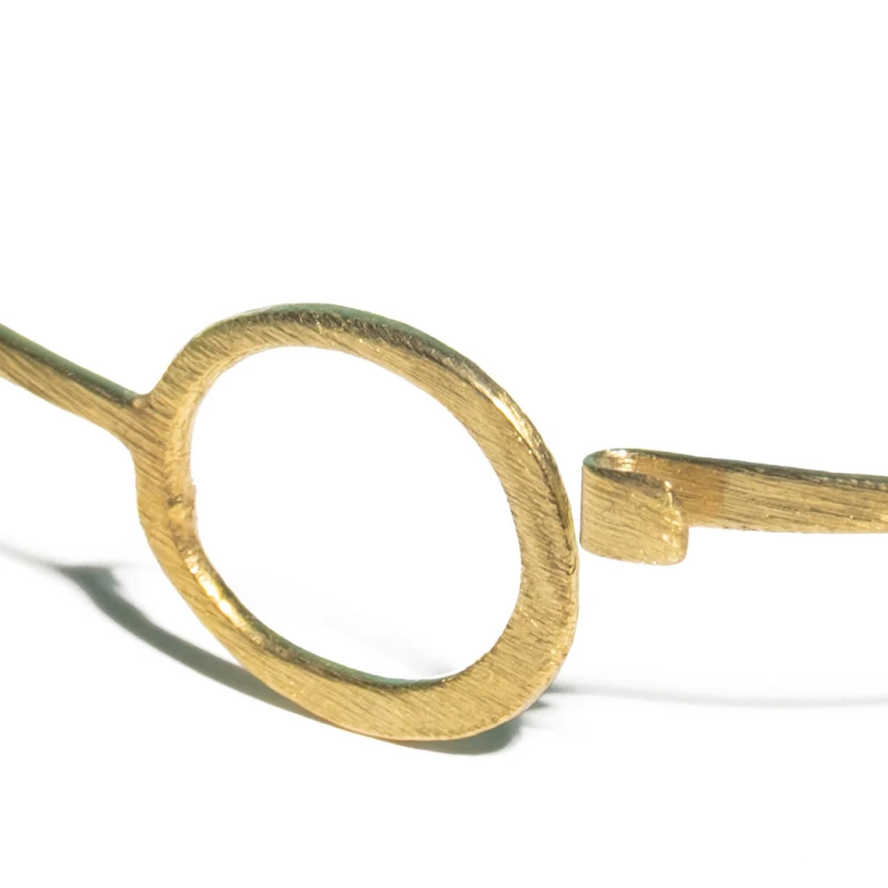 Pulsera metalica de latón sencilla PU225IN