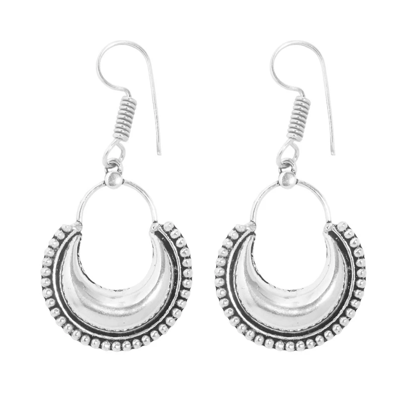 Pendientes latón media luna PE840IN