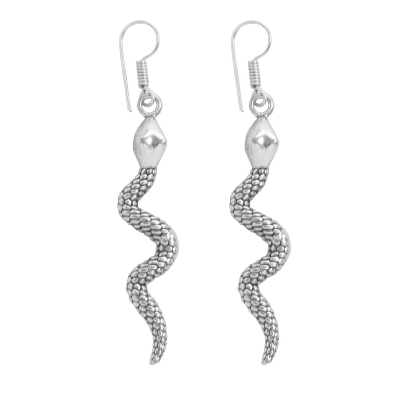 Pendiente largo de serpiente PE843IN