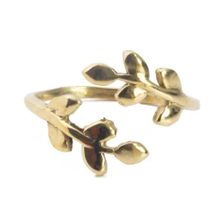 Anillo boho de latón ajustable AN206IN