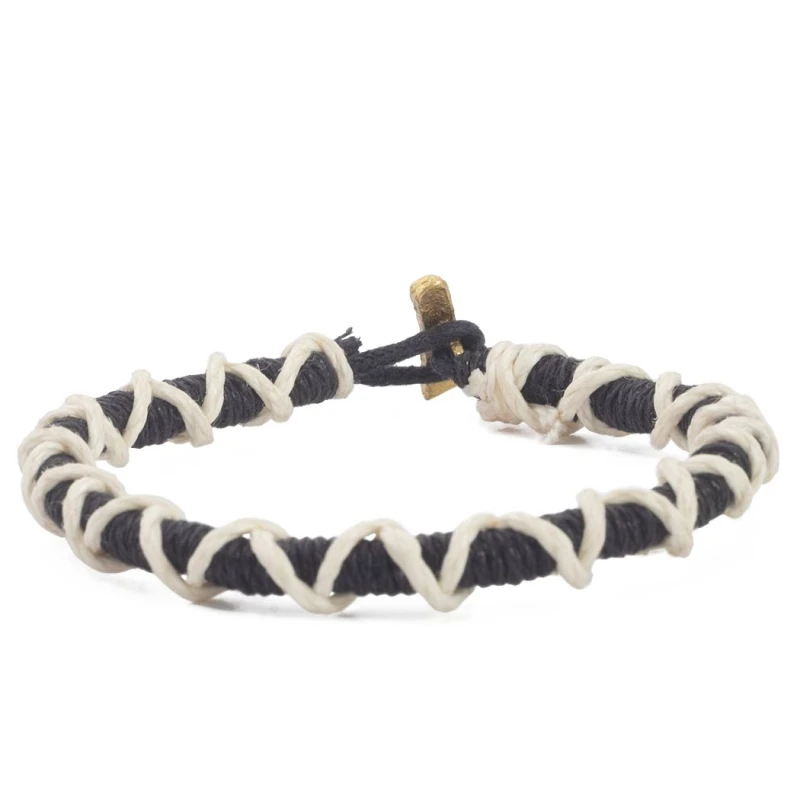 Pulsera artesanal de algodón PU310IN