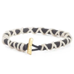 Pulsera artesanal de algodón PU310IN