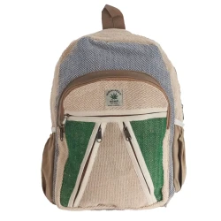Mochila de cáñamo Himalayan Hemp artesanal BG444NE
