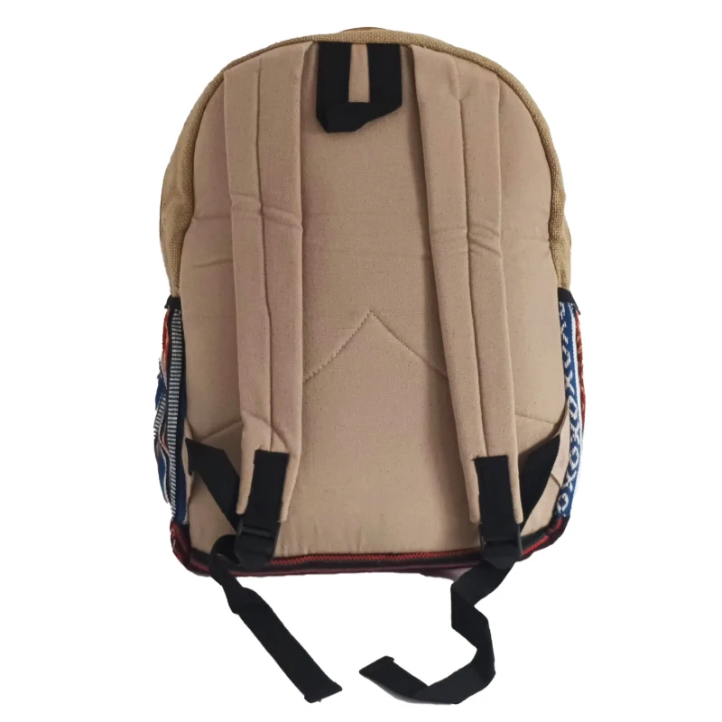 Mochila de cáñamo Himalayan Hemp artesanal BG444NE