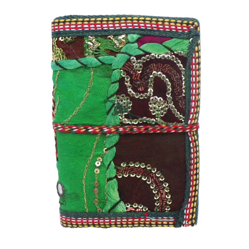 Libreta artesanal con diseño étnico pequeña NB58
