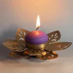 Portavelas flor de loto PRV06IN