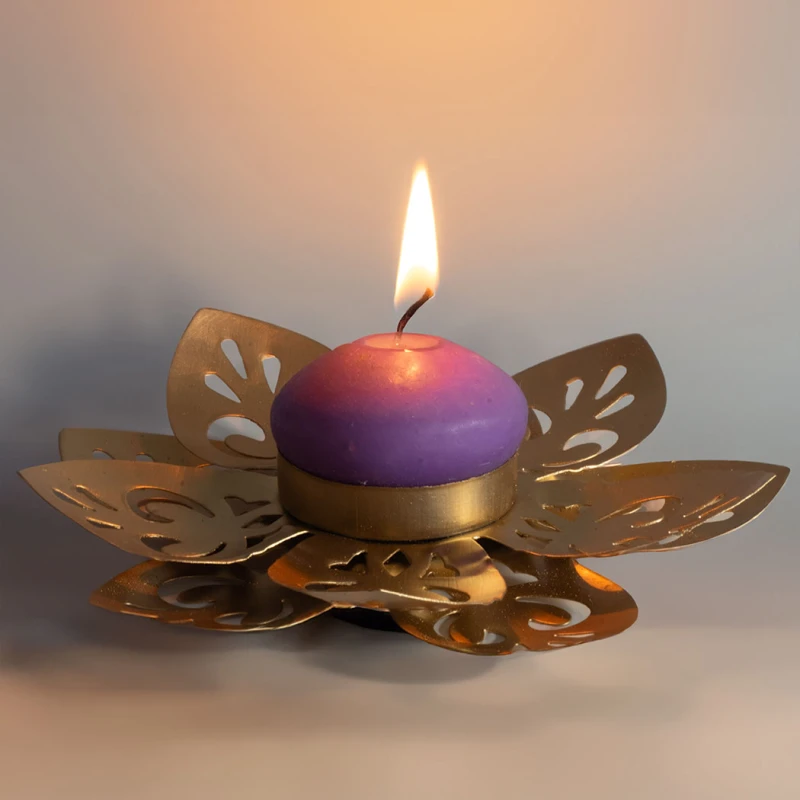 Portavelas flor de loto PRV06IN