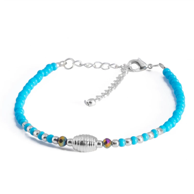 Pulsera boho de mostacillas coloridas PU313IN