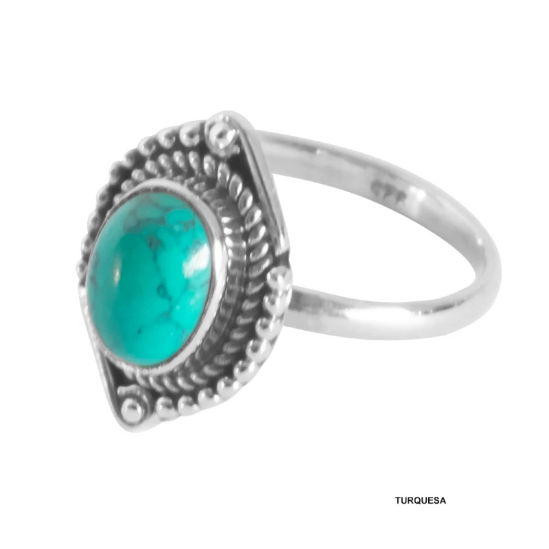 Anillo tipo lanzadera de plata 925