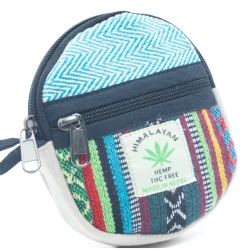 Monedero ecológico de cáñamo hecho a mano: Diseño circular y sostenible