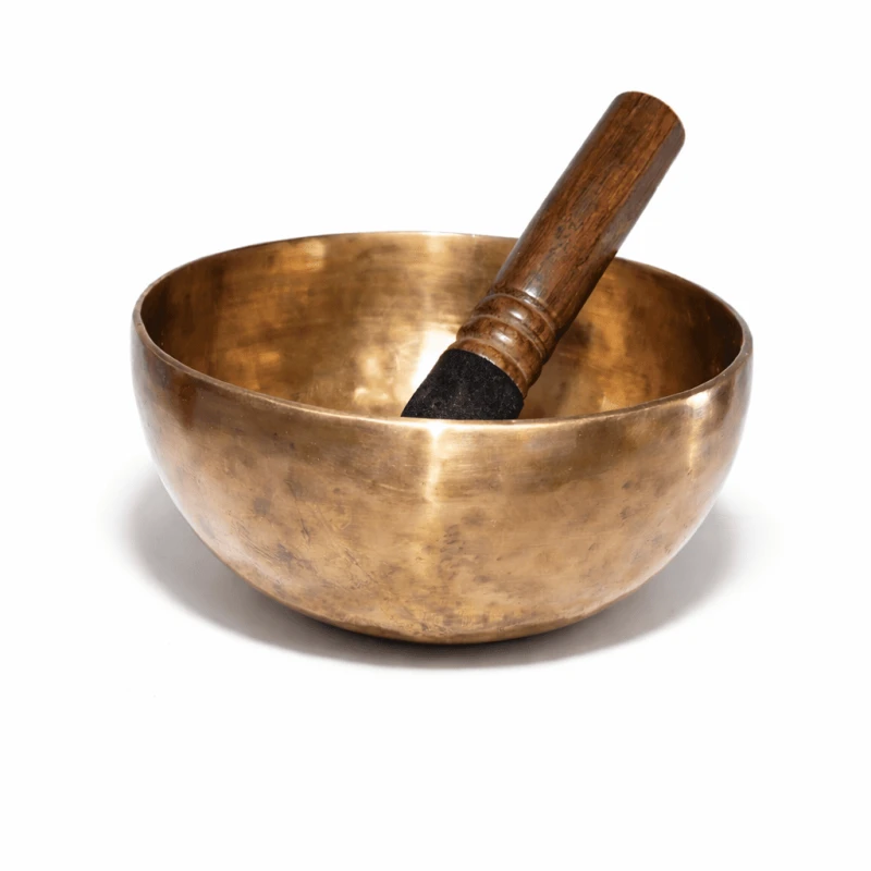 Cuenco tibetano de 7 metales 475 gramos artesanal