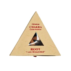 Conos de incienso natural de nag champa chakra raíz