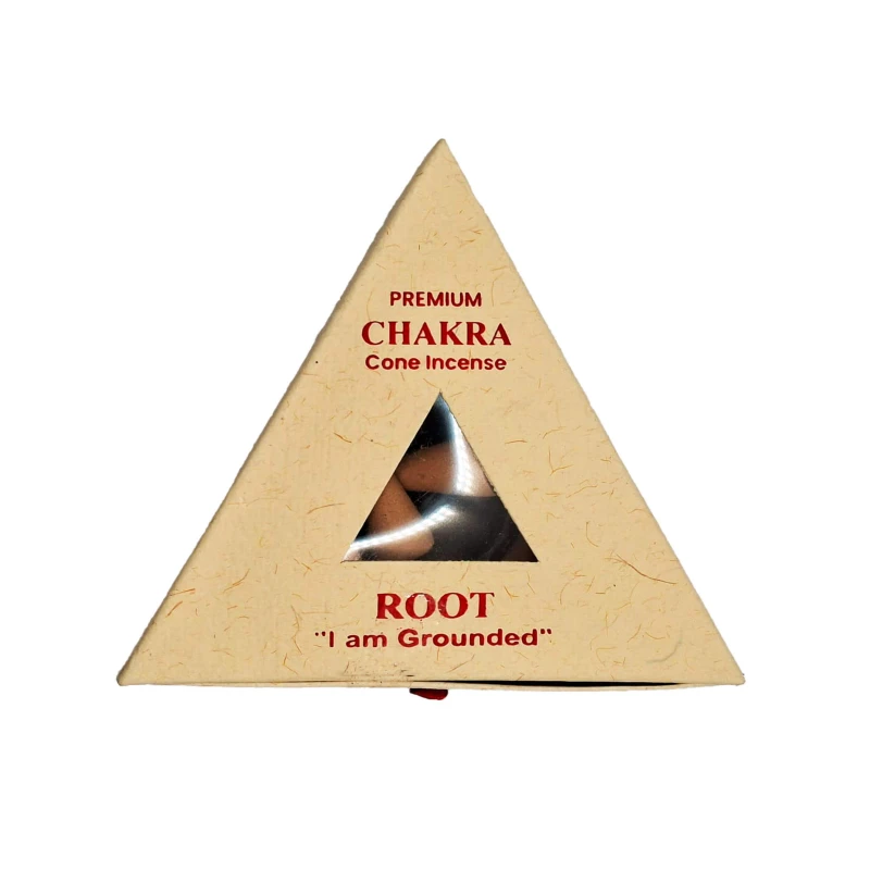 Conos de incienso natural de nag champa chakra raíz