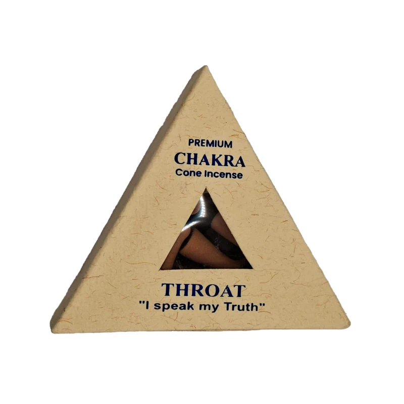 Conos de incienso natural de salvia blanca chakra garganta