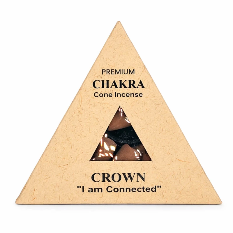 Conos de incienso natural frankincense chakra corona Premium Chakra Cone Incense