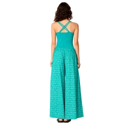 Pantalón de vestir mujer palazzo