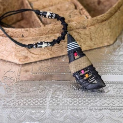 Collar Hippie Madera CL125TH