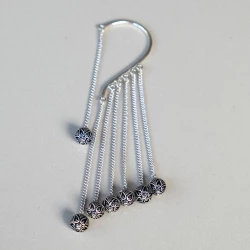 Pendiente tribal original para oreja – Pieza única de estilo étnico PE386IN