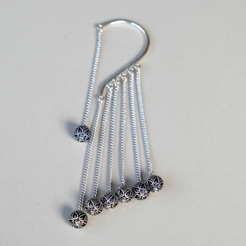 Pendiente tribal original para oreja – Pieza única de estilo étnico PE386IN