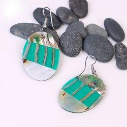 Pendientes etnicos nacar PE418BA