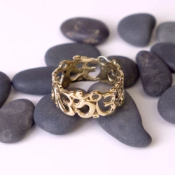 Anillo Om Labrado AN122IN