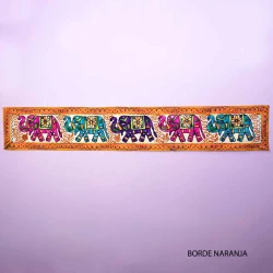 Tapiz Elefantes Bordados TZ62IN