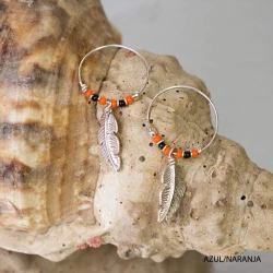 Pendientes Plumas PE493IN