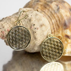 Pendientes mandala flor PE516IN