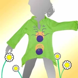 Vestido hippie infantil KDNE1121